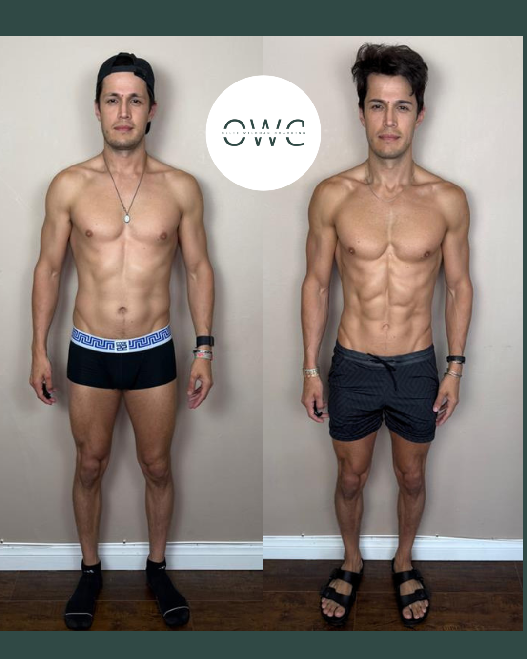 Logan — before and after transformation