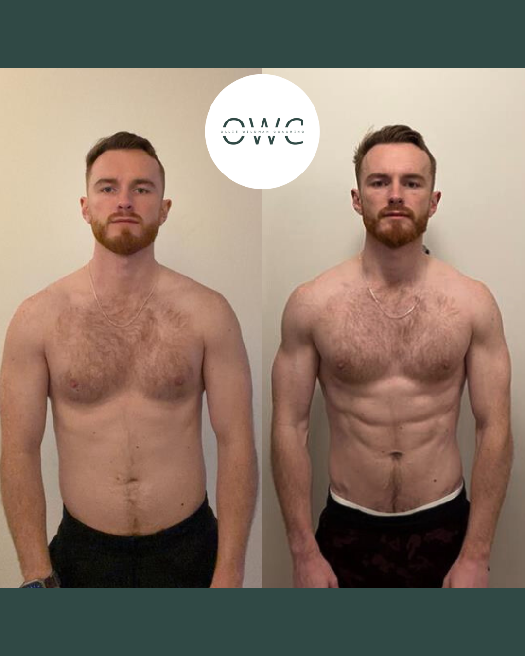 Nick — before and after transformation